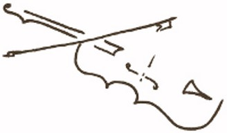 Stylized image of Isaac Gilmore Fiddles.com logo